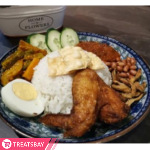 R07 Nasi Lemak Fried Chicken Wing