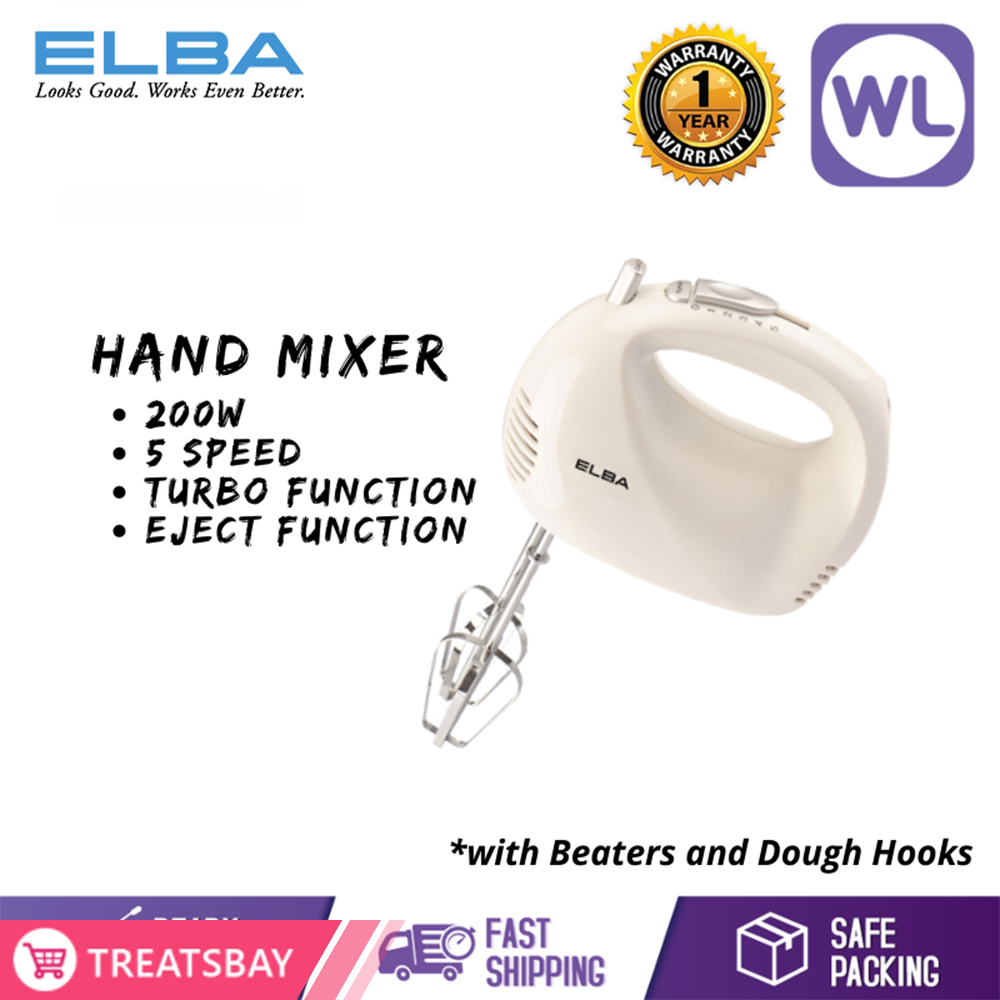ELBA HAND MIXER EHM-D2520 (WHITE)
