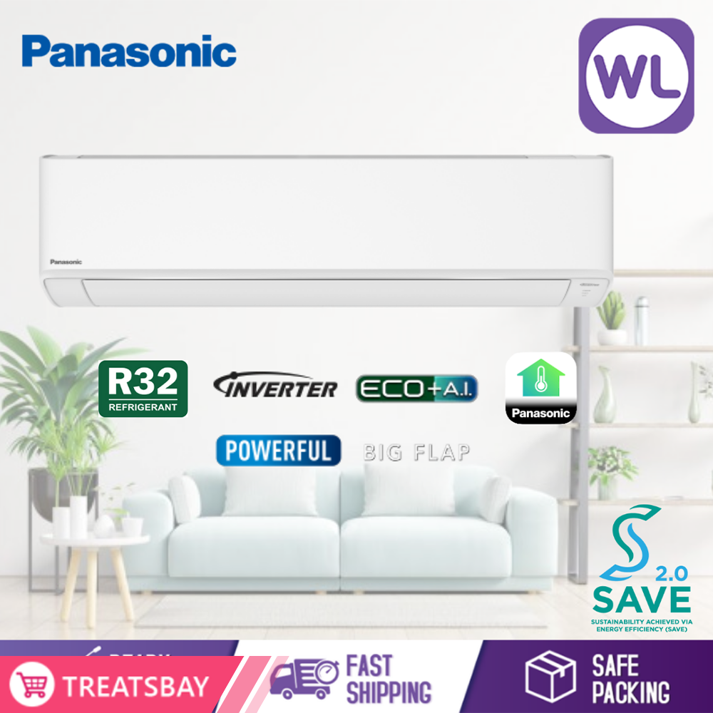 PANASONIC AIR CONDITIONER STANDARD INVERTER 2.5HP CS/CU-PU24XKH
