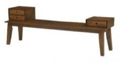 6FT Hall Cabinet With 3 Drawers (No: HC-621-MBR)