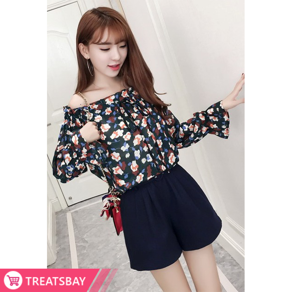 Drawstring Off Shoulder Top