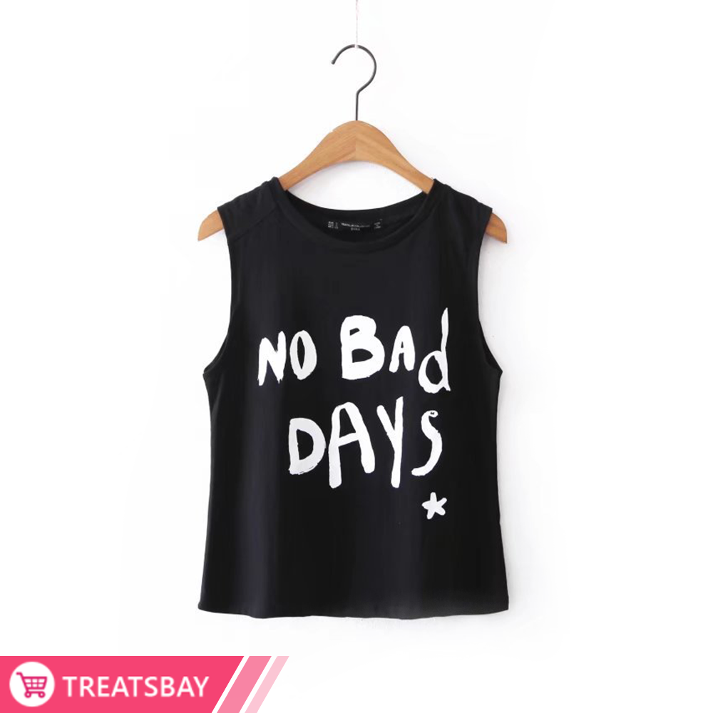 Sleeveless Printed Top