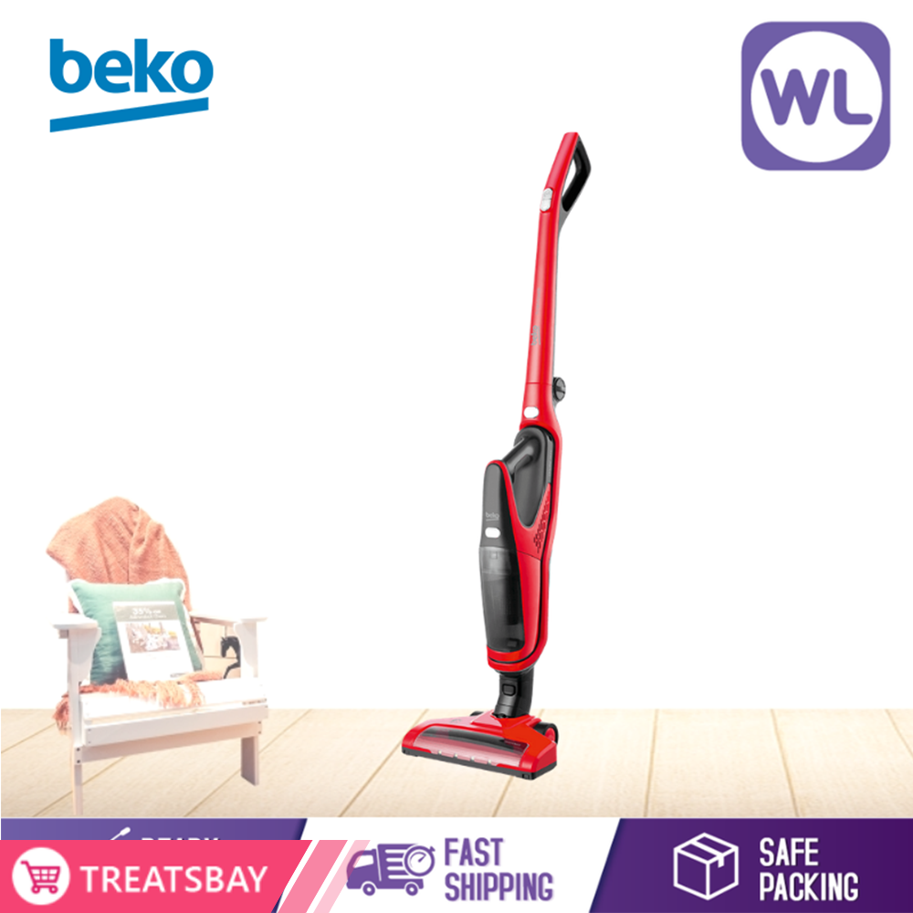 BEKO 14.4W CORDLESS STICK VACUUM CLEANER (RED)