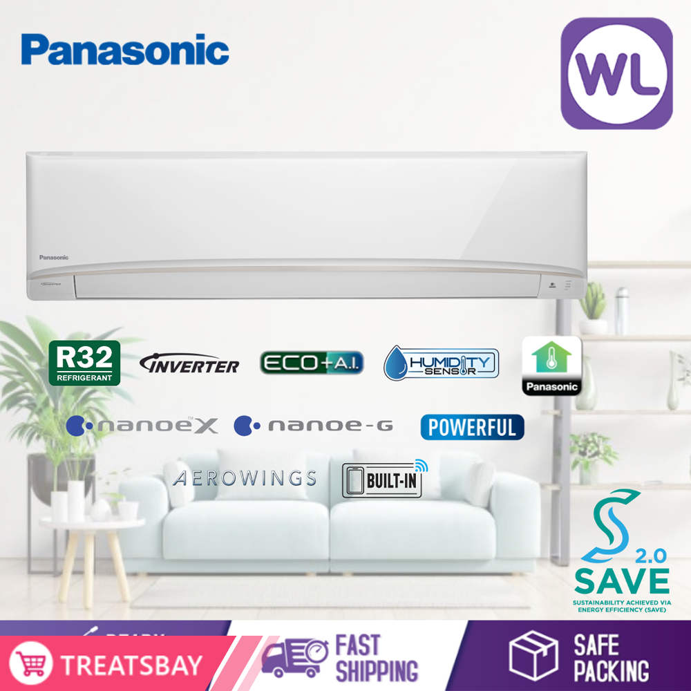 PANASONIC AIR CONDITIONER X-DELUXE INVERTER 2.5HP CS/CU-XPU24XKH