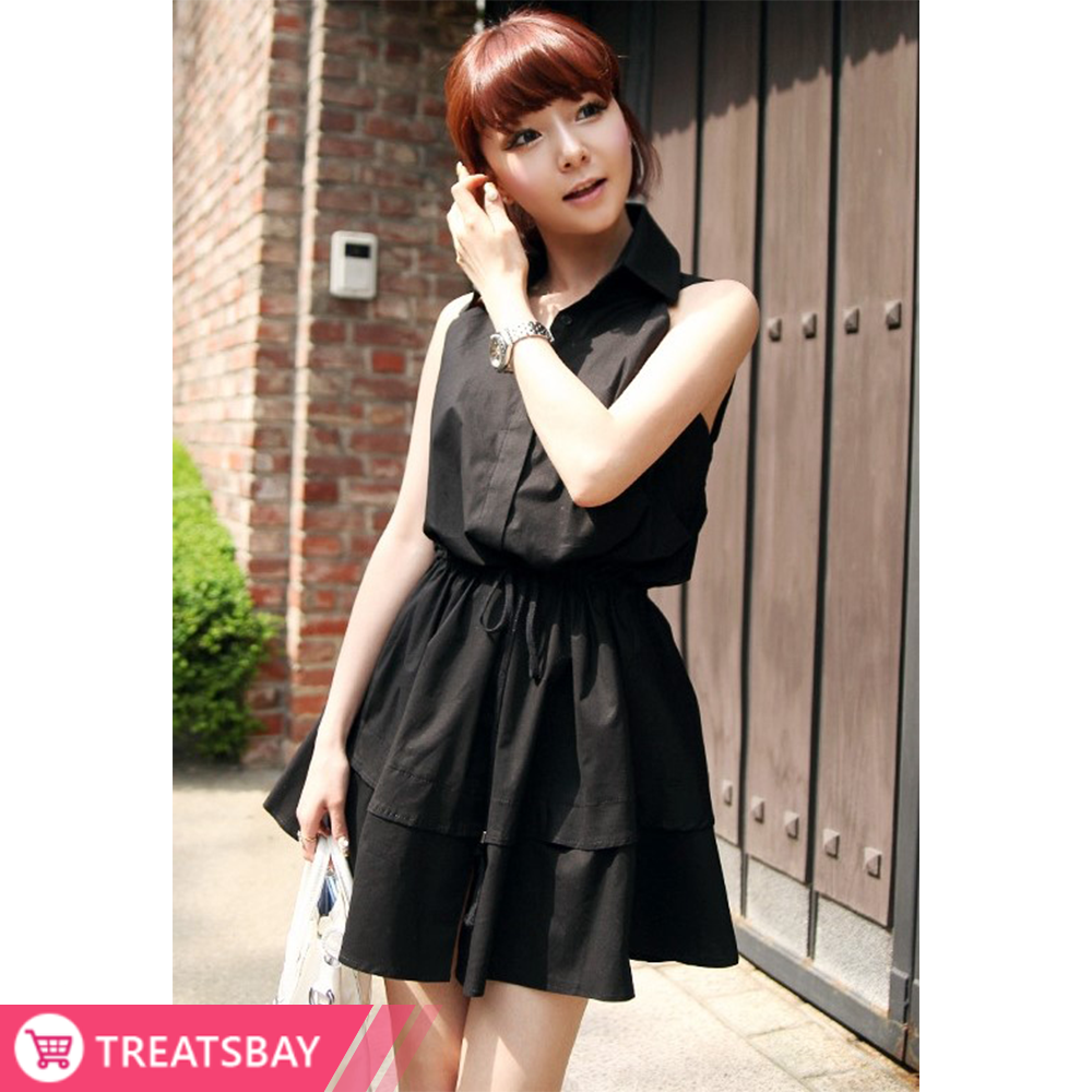 Sleeveless Tiered Dress