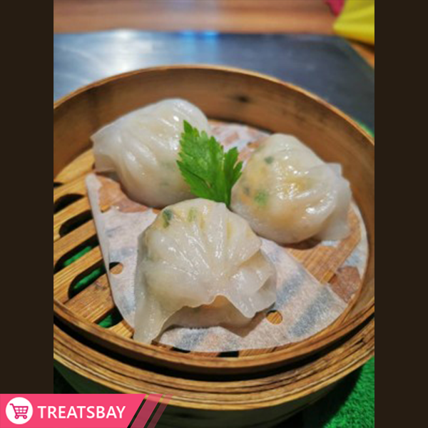 F14 长久韭菜饺 Chives dumpling