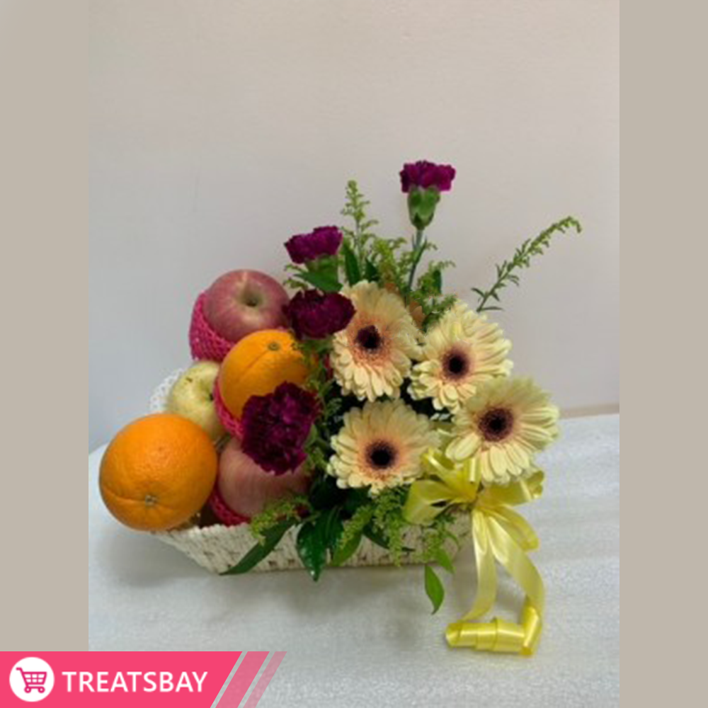 F001 Flowers and Fruits Basket