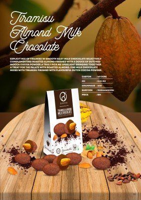 DAREO Tiramisu Almond Milk Chocolate