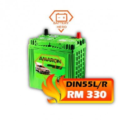 AMARON Car Battery DIN55L/R