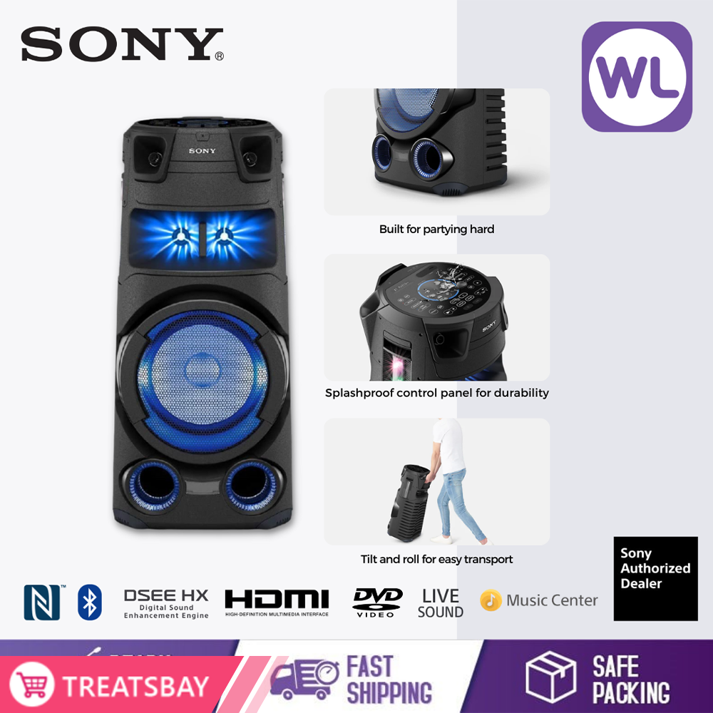 SONY HIGH POWER AUDIO SYSTEM MHC-V73D