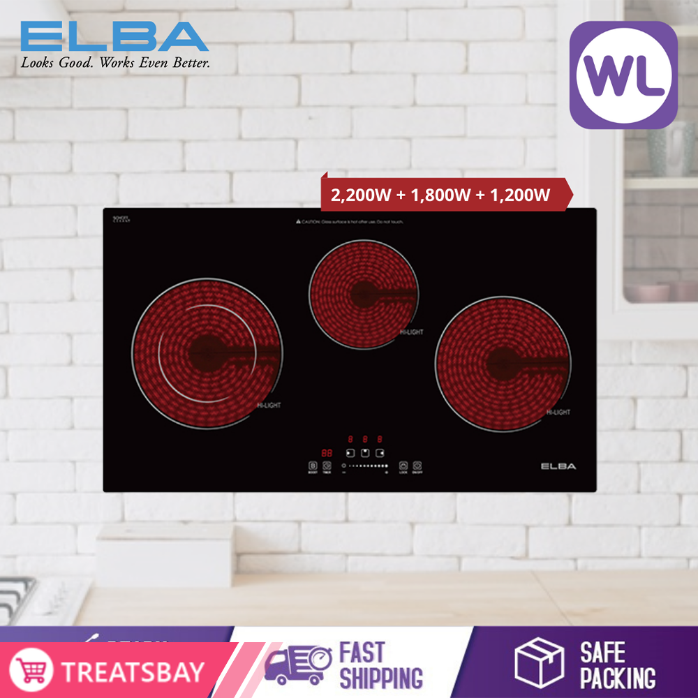 ELBA BUILT-IN CERAMIC HOB ECH-K7013ST(BK)