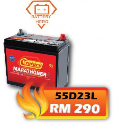 CENTURY Car Battery 55D23L