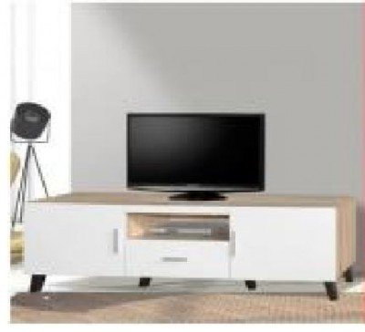 6FT Hall Cabinet (K/D) (No: HC-C600-WHWN)