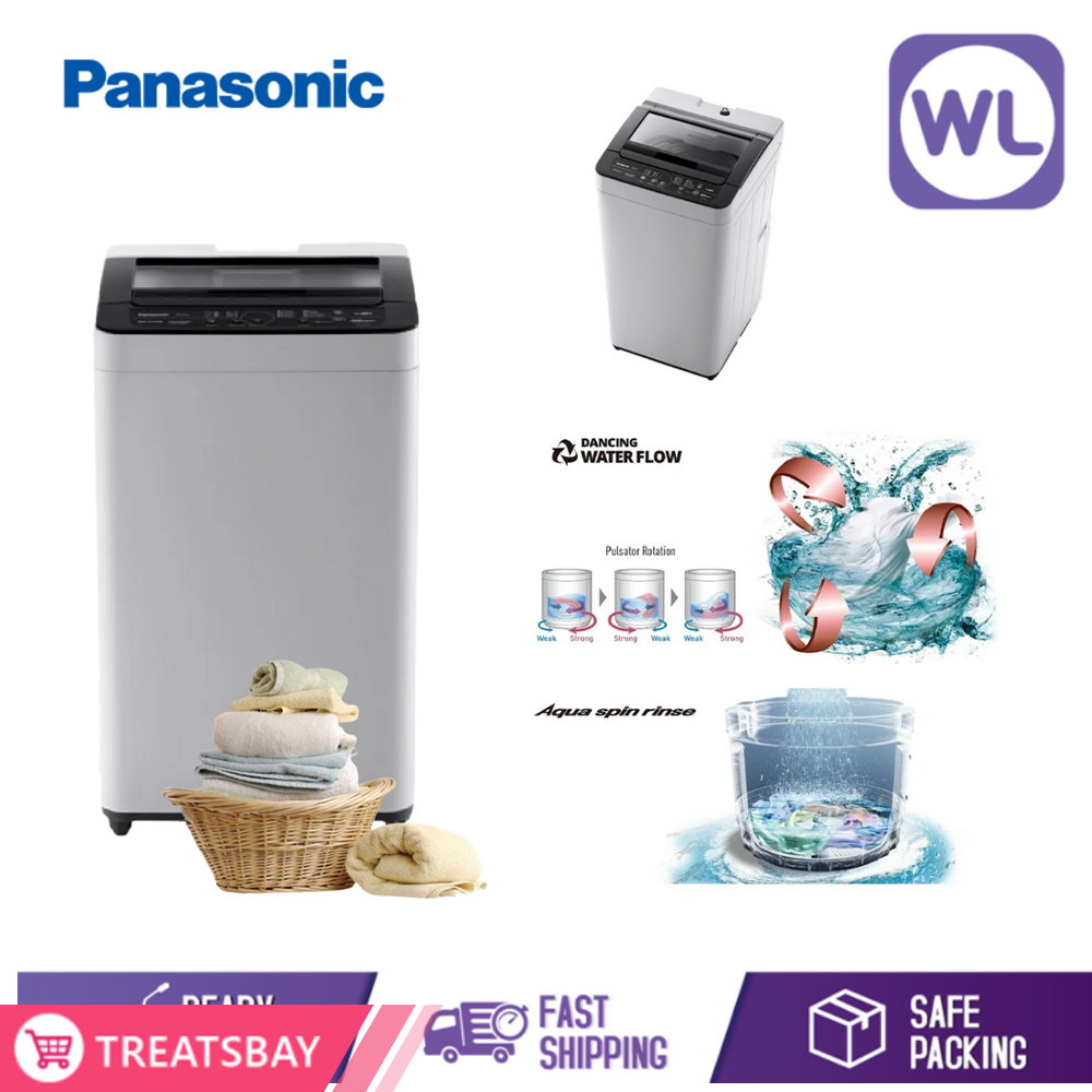 PANASONIC 8kg TOP LOAD WASHER NA-F80VB7HRT