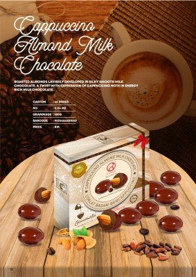 DAREO Cappuccino Almond Milk Chocolate