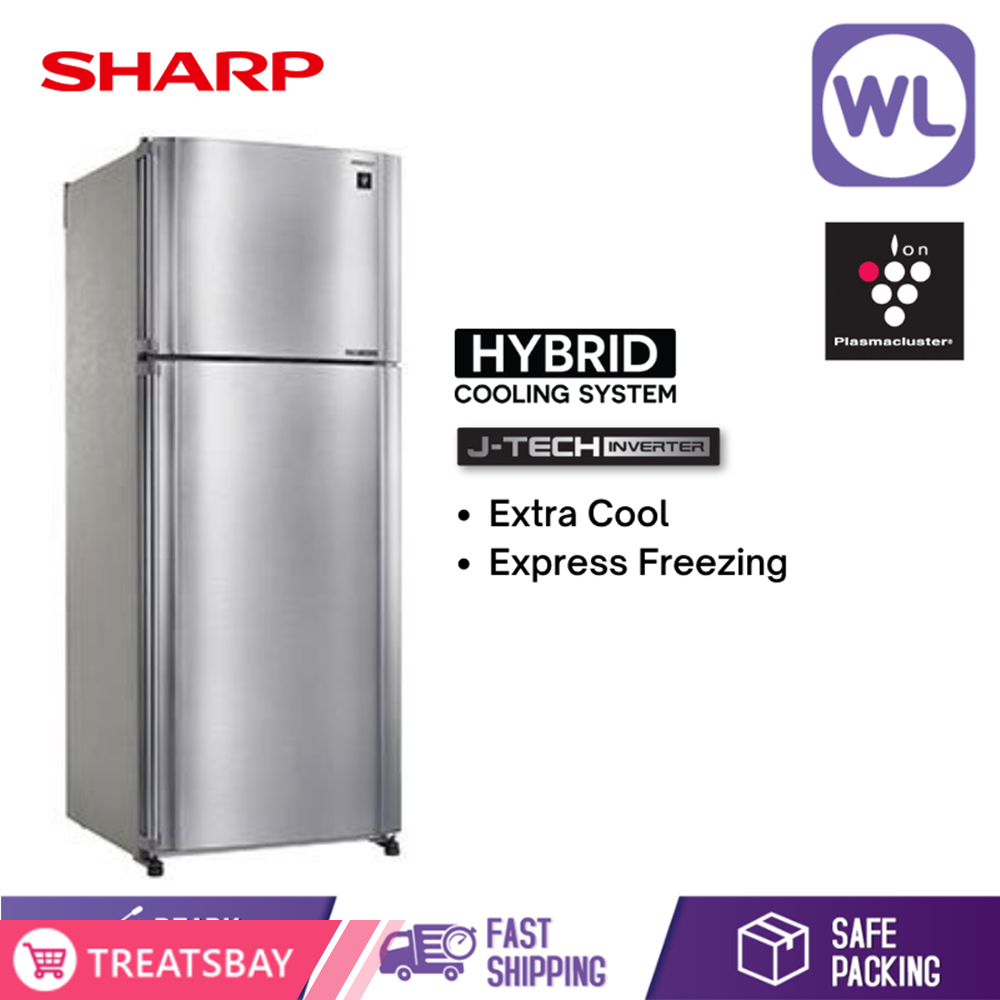 SHARP PELICAN REFRIGERATOR SJP50MS (500L/ SILVER)