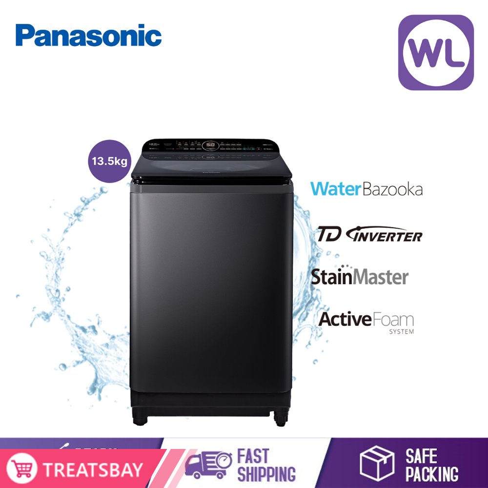 PANASONIC 13.5kg TOP LOAD WASHER NA-FD13AR1BT