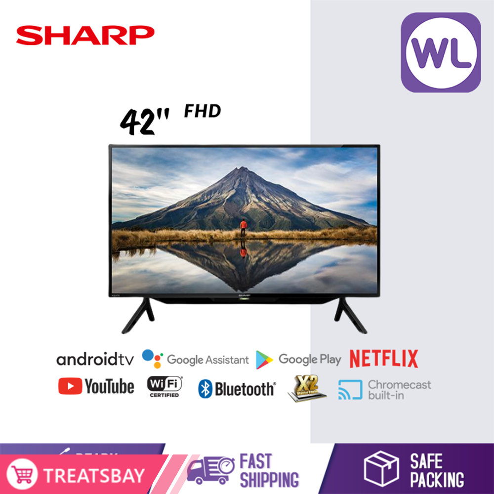 SHARP 42'' AQUOS FULL HD ANDROID TV 2TC42BG1X