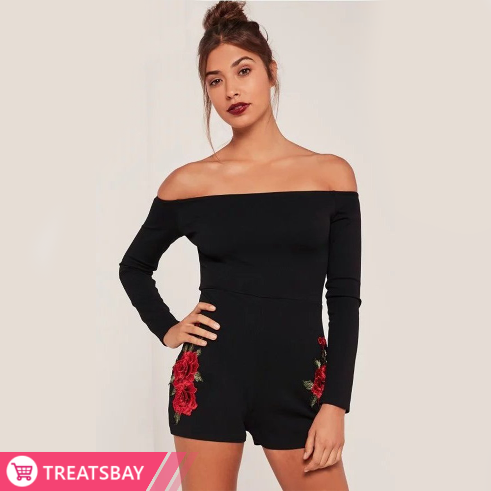 Inspired Short Rose Jumpsuit