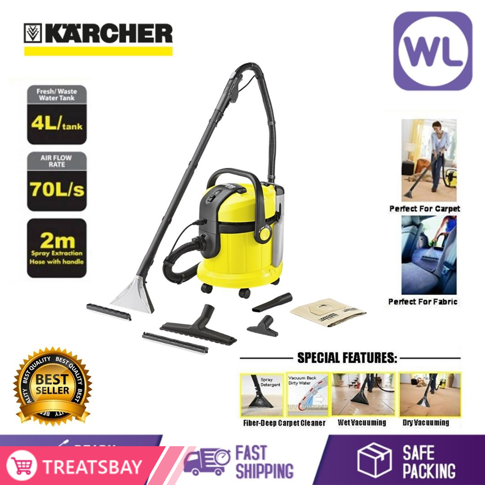 KARCHER 3 IN 1 SPRAY EXTRACTION CARPET CLEANER SE 4001