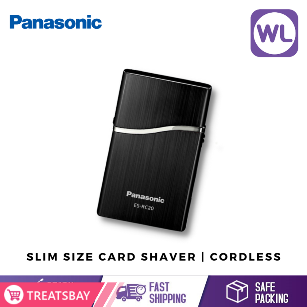 PANASONIC MEN CARD SHAVER ES-RC20K (Black)