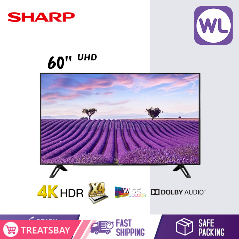 SHARP 60'' AQUOS 4K UHD TV 4TC60CH1X