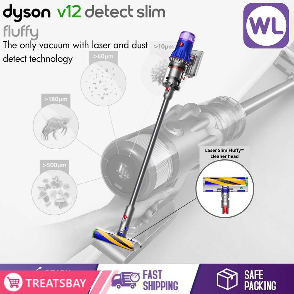DYSON V12 DETECT SLIM FLUFFY VACUUM CLEANER