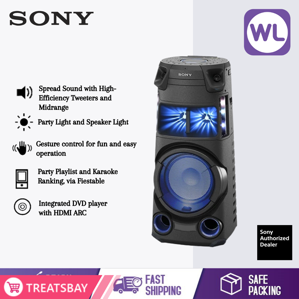 SONY HOME AUDIO SYSTEM MHC-V43D