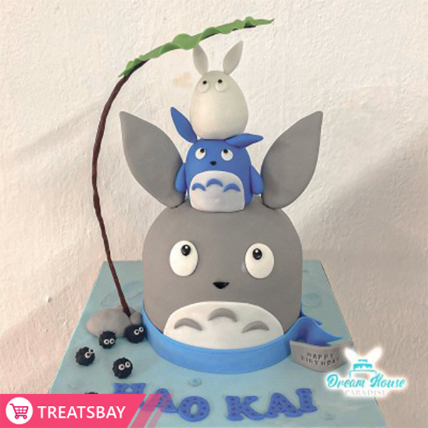 Totoro Anime Kid Birthday Cake