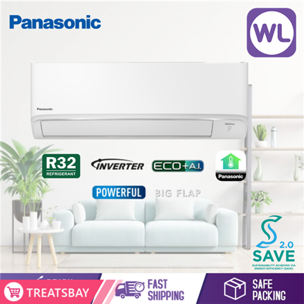 PANASONIC AIR CONDITIONER STANDARD INVERTER 1.0HP CS/CU-PU9XKH