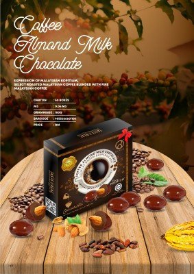 DAREO Coffee Almond Milk Chocolate