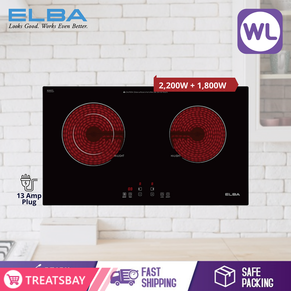 ELBA BUILT-IN CERAMIC HOB ECH-K7012ST(BK)