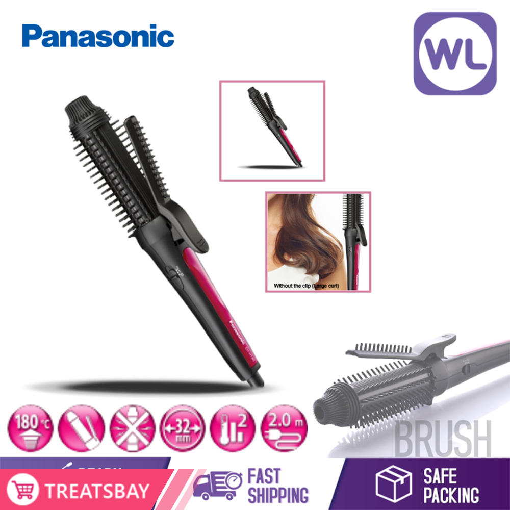 PANASONIC STYLING BRUSH IRON EH-HT40 (BLACK)