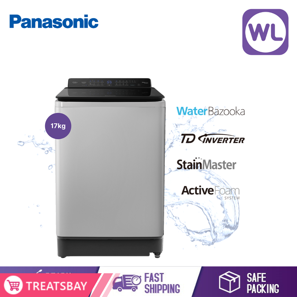 PANASONIC 17kg TOP LOAD WASHER NA-FD17X1HRT