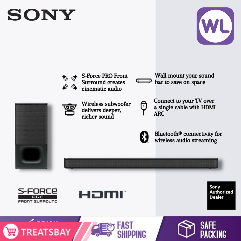 SONY 2.1ch SOUNDBAR HT-S350