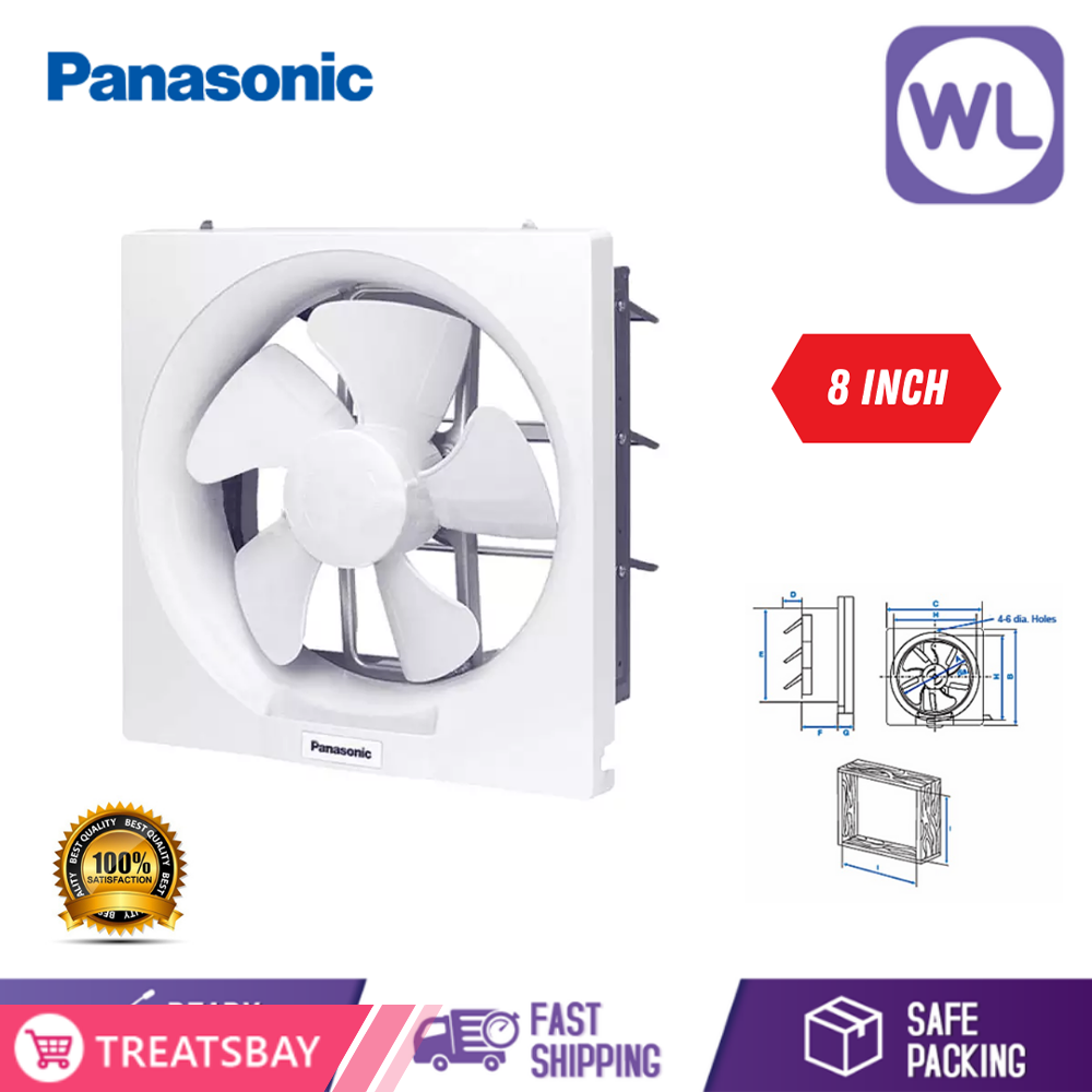 PANASONIC EXHAUST FAN FV-20AUM8 (8'')