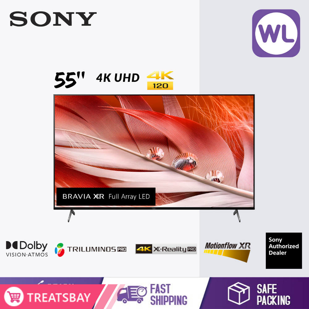 SONY 55'' BRAVIA XR 4K UHD SMART TV XR-55X90J