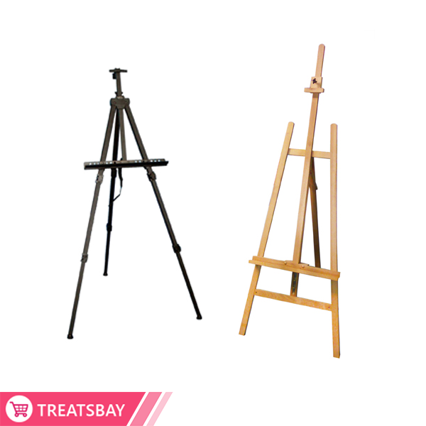 Wooden & Aluminum Easel Stand