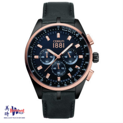 Cerruti 1881 Veliero II Chronograph Men's Watch CTCRA150SBR02BK