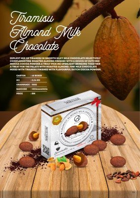 DAREO Tiramisu Almond Milk Chocolate