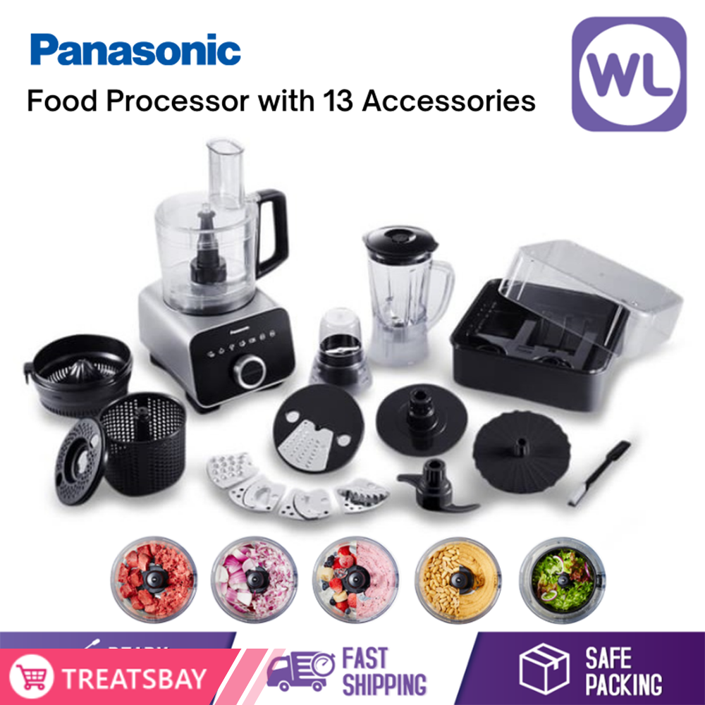 PANASONIC SMART FOOD PROCESSOR MK-F800 (BLACK)