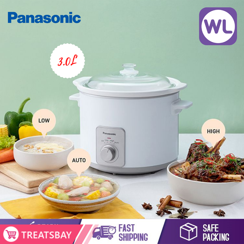 PANASONIC 3.0L SLOW COOKER NF-N30ASSL