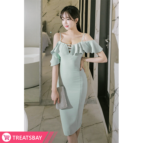 Criss Cross Midi Dress