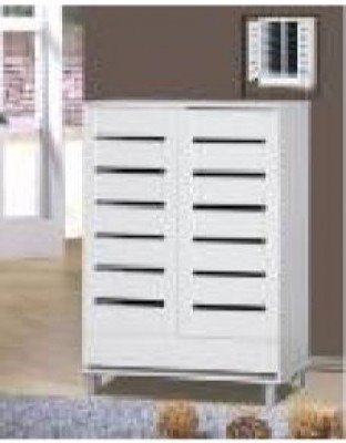 2 Doors Shoe Cabinet (No: SC-219-WH)