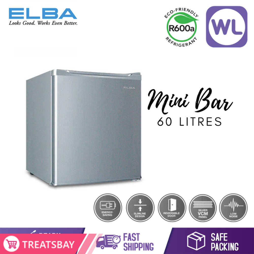 ELBA MINI BAR EMB-G6047(SV) (60L/ SILVER)