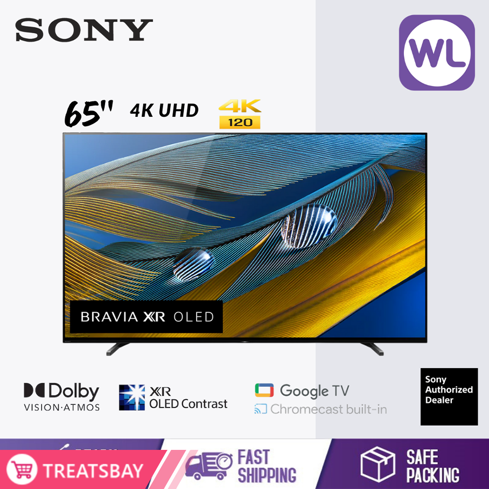 SONY 65'' BRAVIA XR 4K OLED GOOGLE TV XR-65A80J
