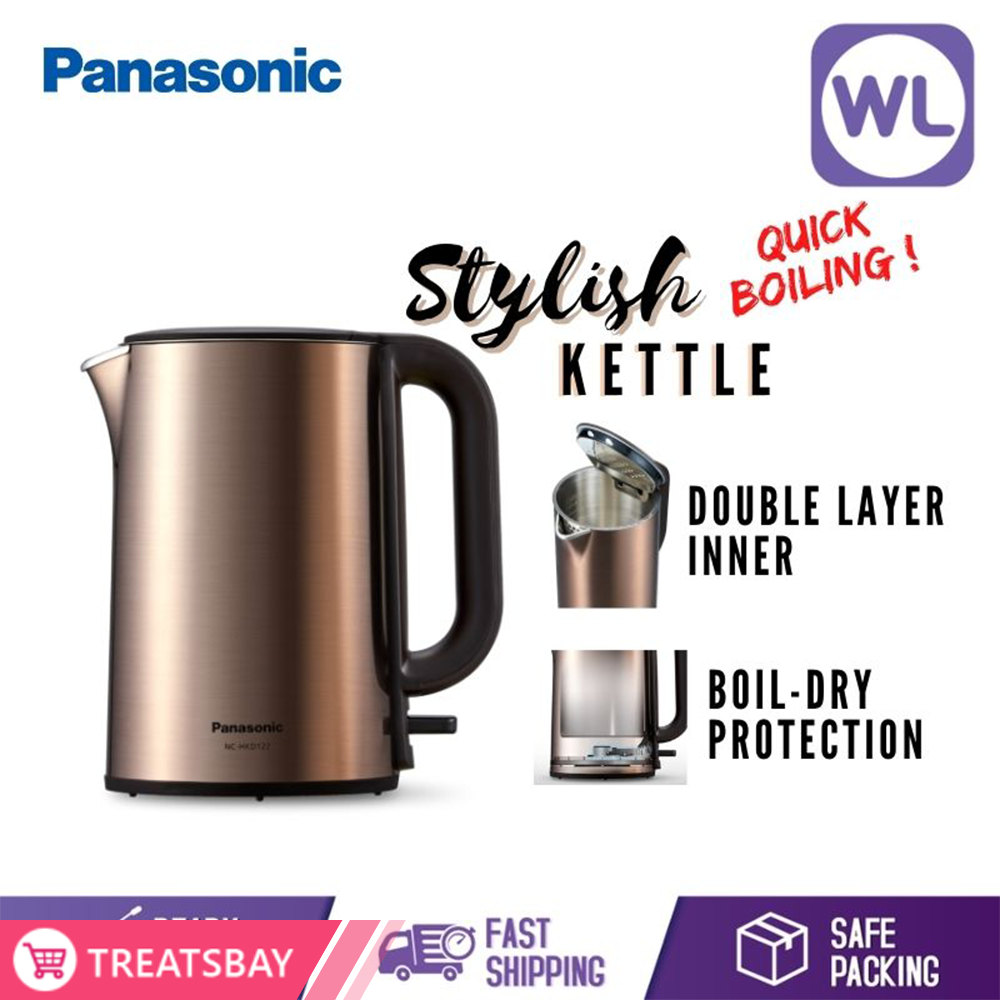 PANASONIC JUG KETTLE NC-HKD122NSK (STAINLESS STEEL)