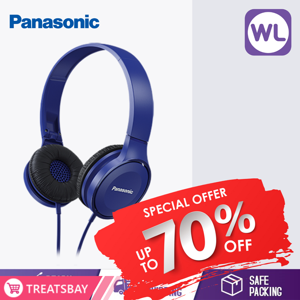 PANASONIC STREET FASHION HEADPHONES RP-HF100MGCA (Blue)