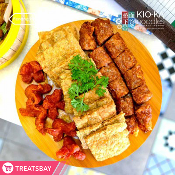 Family Platter (Lor Bak, Taiwan Sausage & Fried Fu Zhuk)