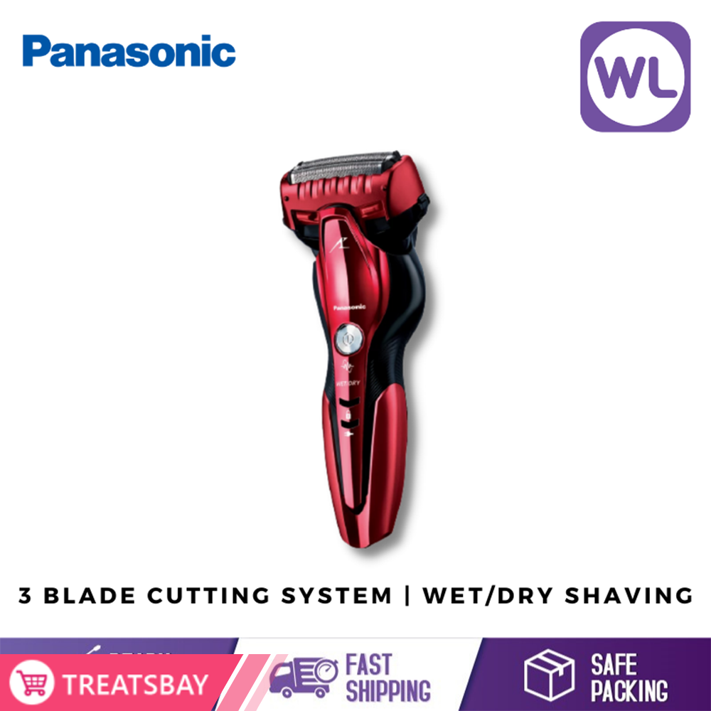 PANASONIC 3 BLADE LAMDASH ELECTRIC SHAVER ES-BST6QR